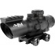 4X32 TRI ILL. SCOPE W/ SINGLE WEAVER RAIL